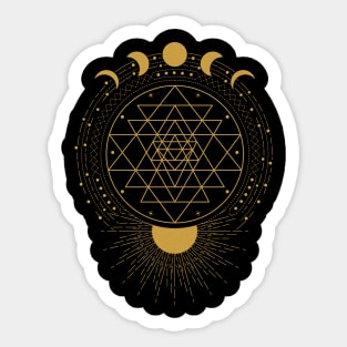 Sri Yantra | Sacred Geometry Sticker